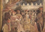 Andrea Mantegna The Gonzaga Family and Retinue finished (mk080 France oil painting artist